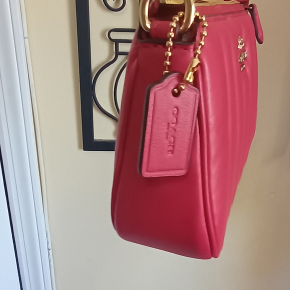 Red NWT Coach Wristlet